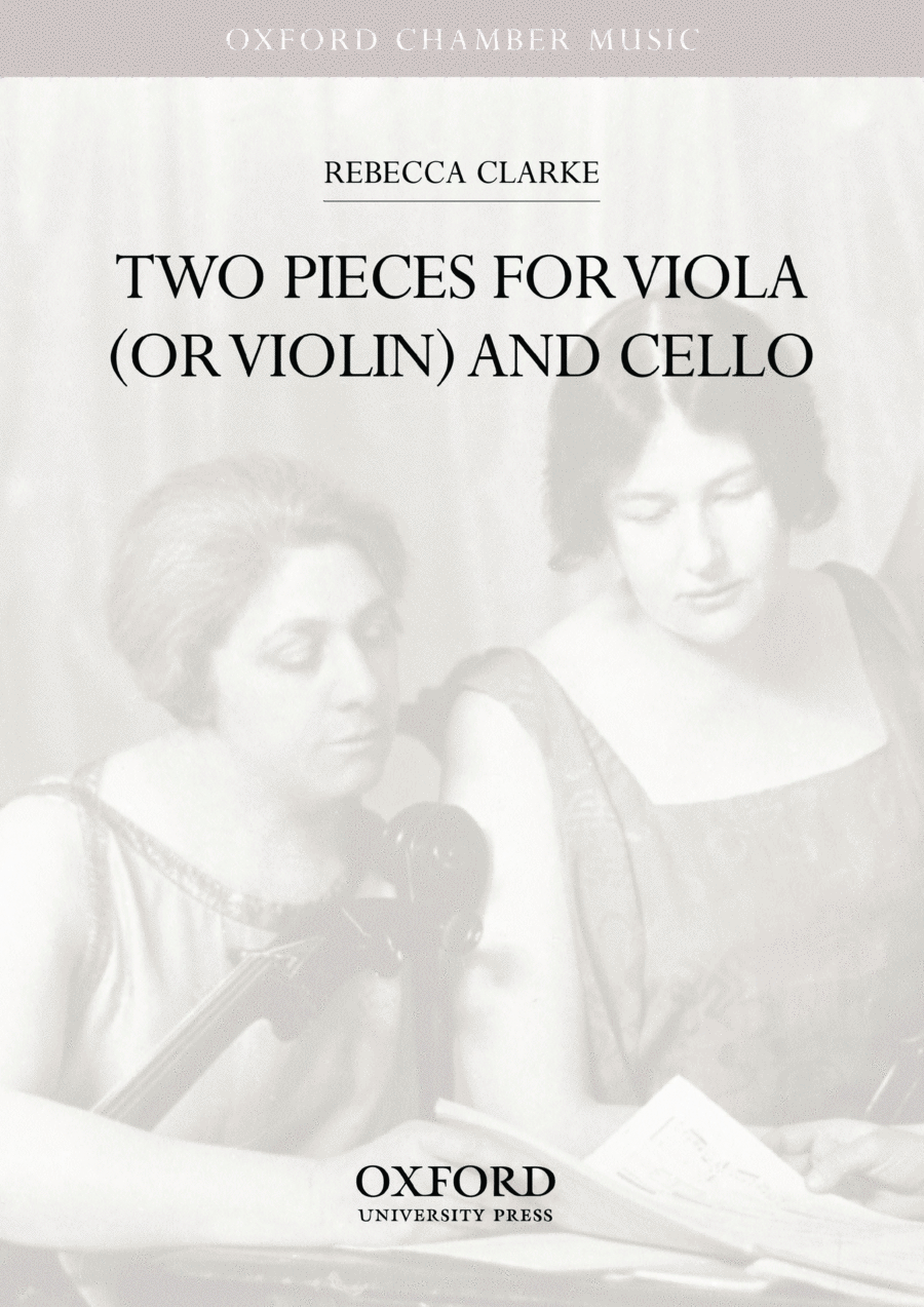 Two Pieces for viola (or violin) and cello String Trio scores gallery preview page 1