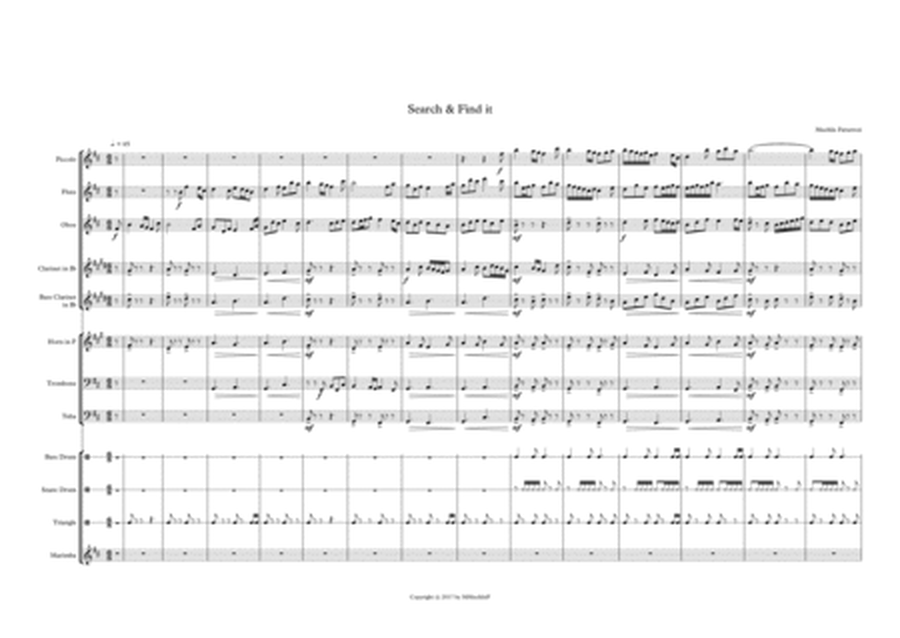 Search & Find It for wind ensemble image number null