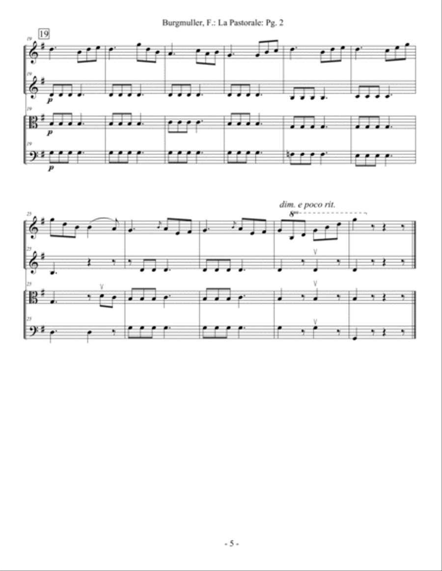 GRADED ENSEMBLES FOR STRINGS - VOLUME IV String Quartet scores gallery preview page 5