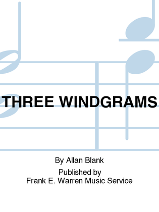 Book cover for Three Windgrams