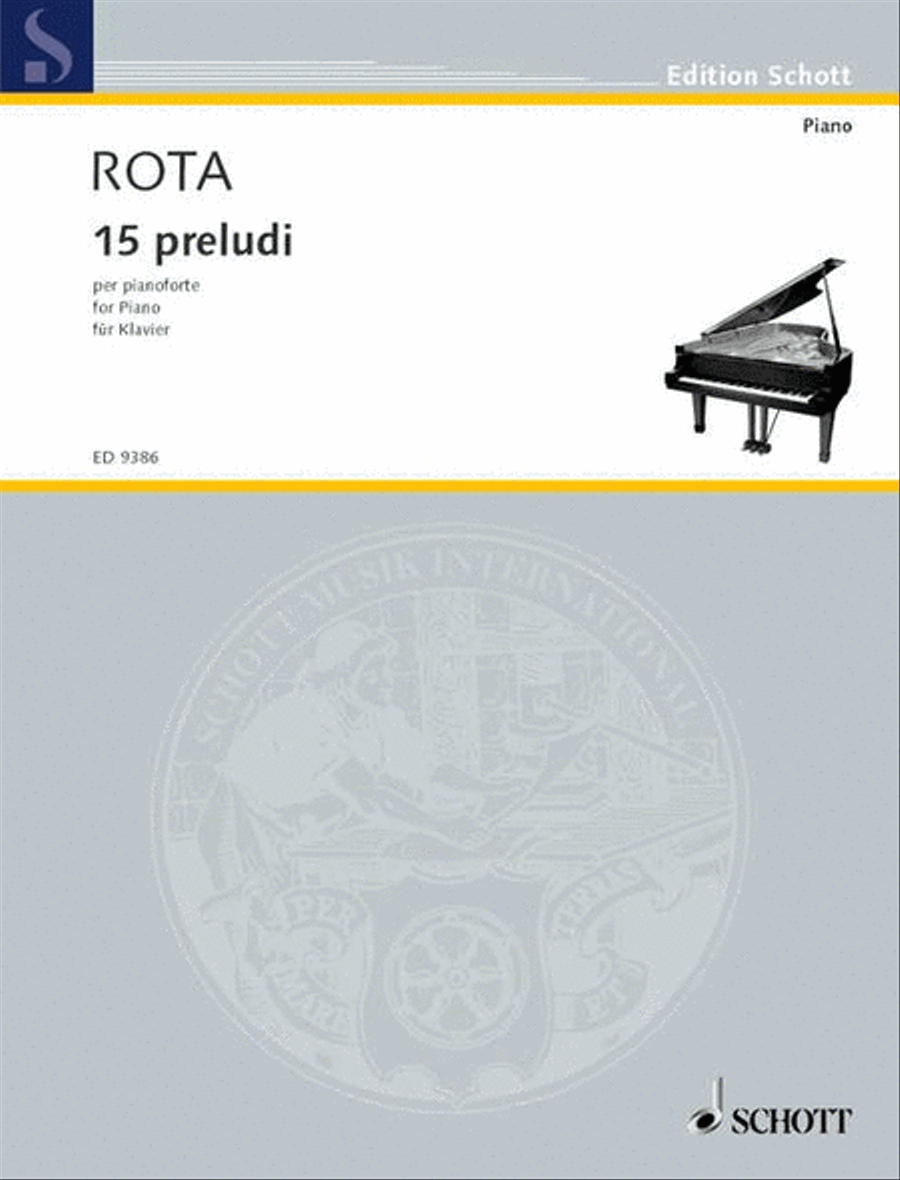 15 preludes 15 preludes Piano Solo scores gallery preview page 1