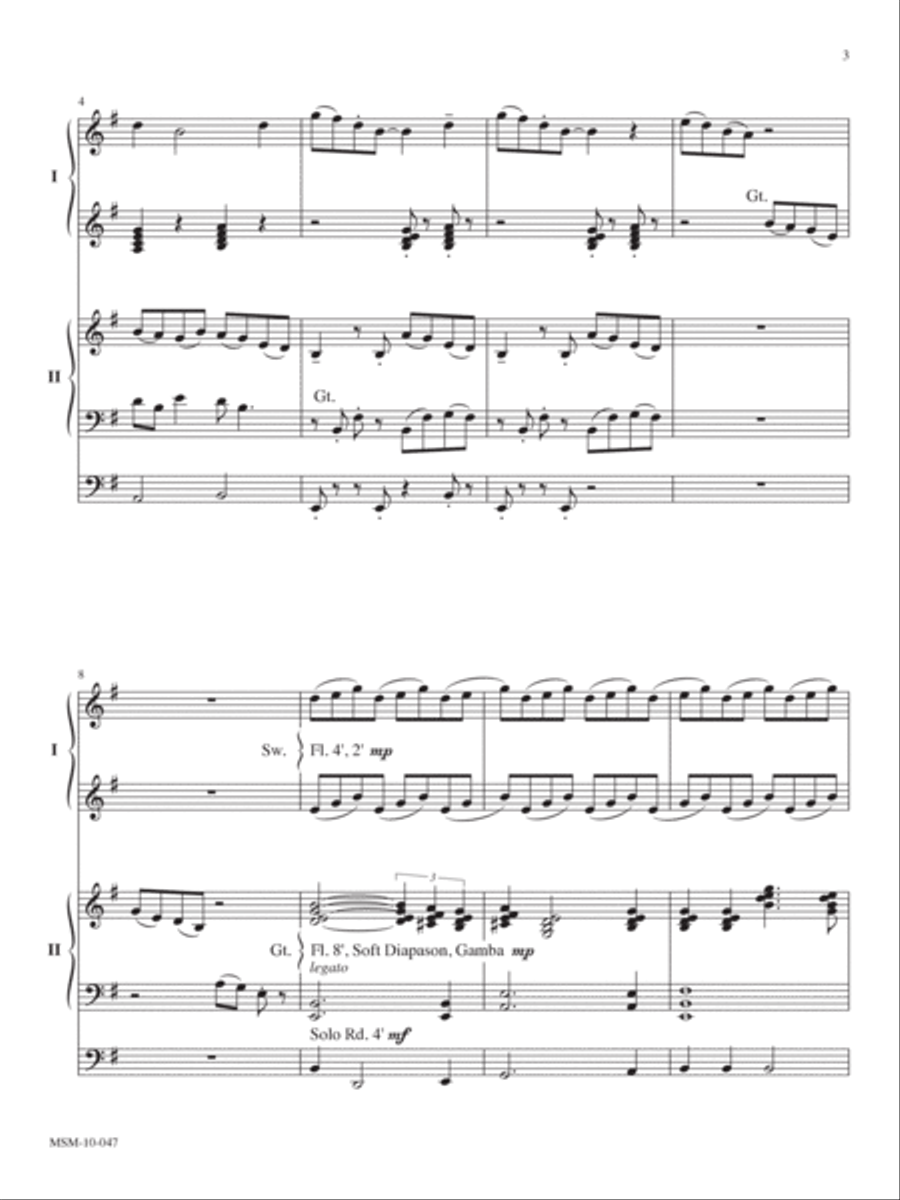 A Spiritual Duet A Spiritual Duet Organ scores gallery preview page 3