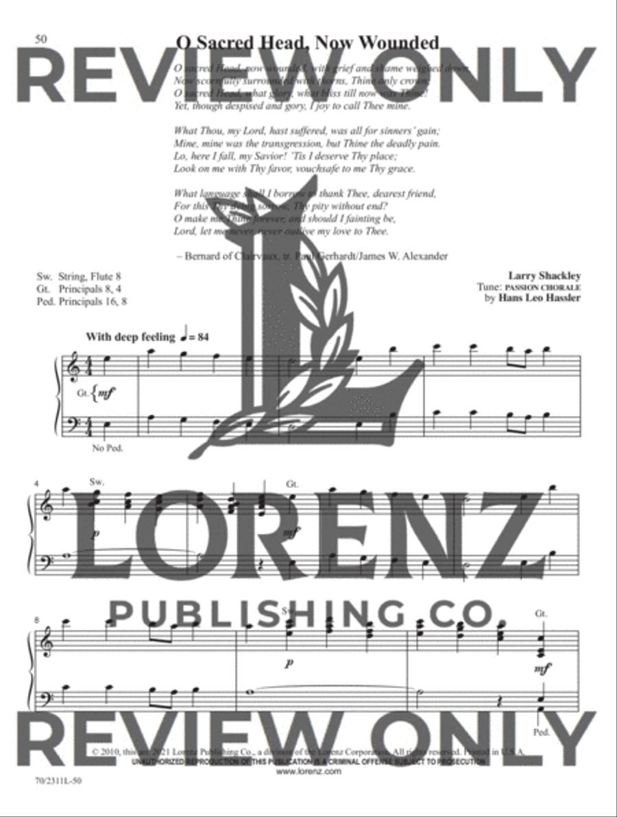 Sixty-Second Service Solutions for Organ Organ Solo scores gallery preview page 16