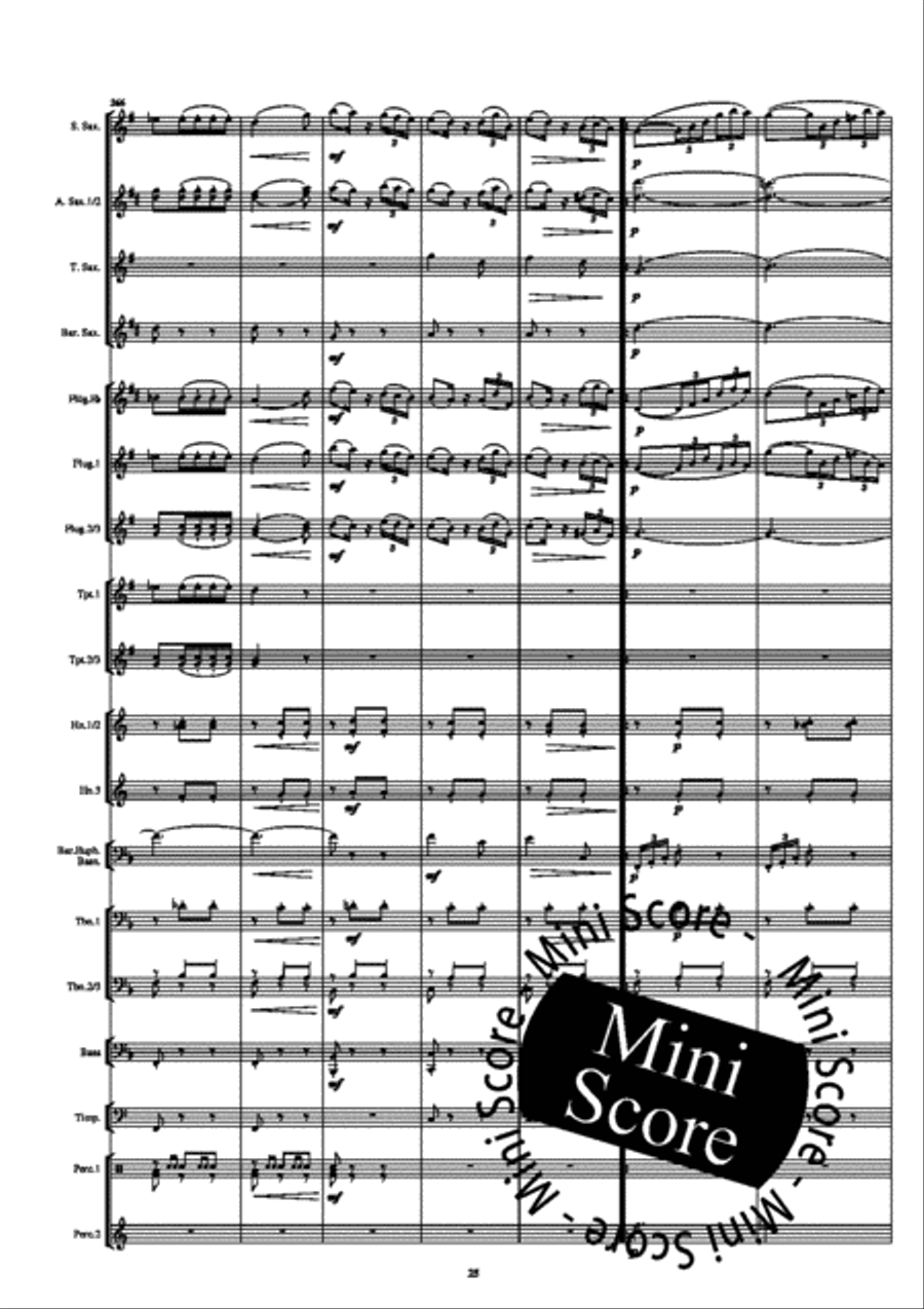Traviata Per Banda Fanfare Band scores gallery preview page 29