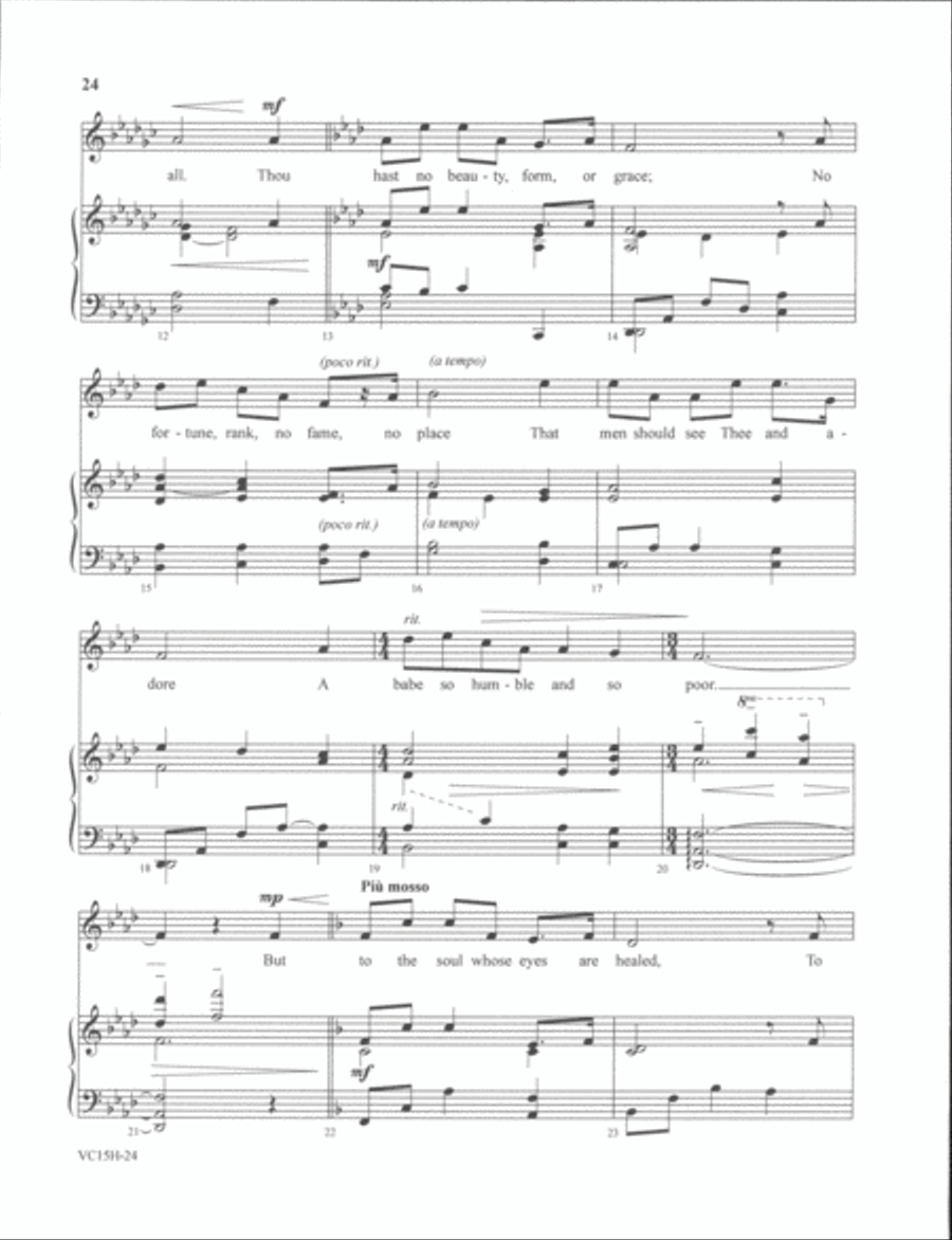 Sacred Solos of Dan Forrest - high voice High Voice scores gallery preview page 9