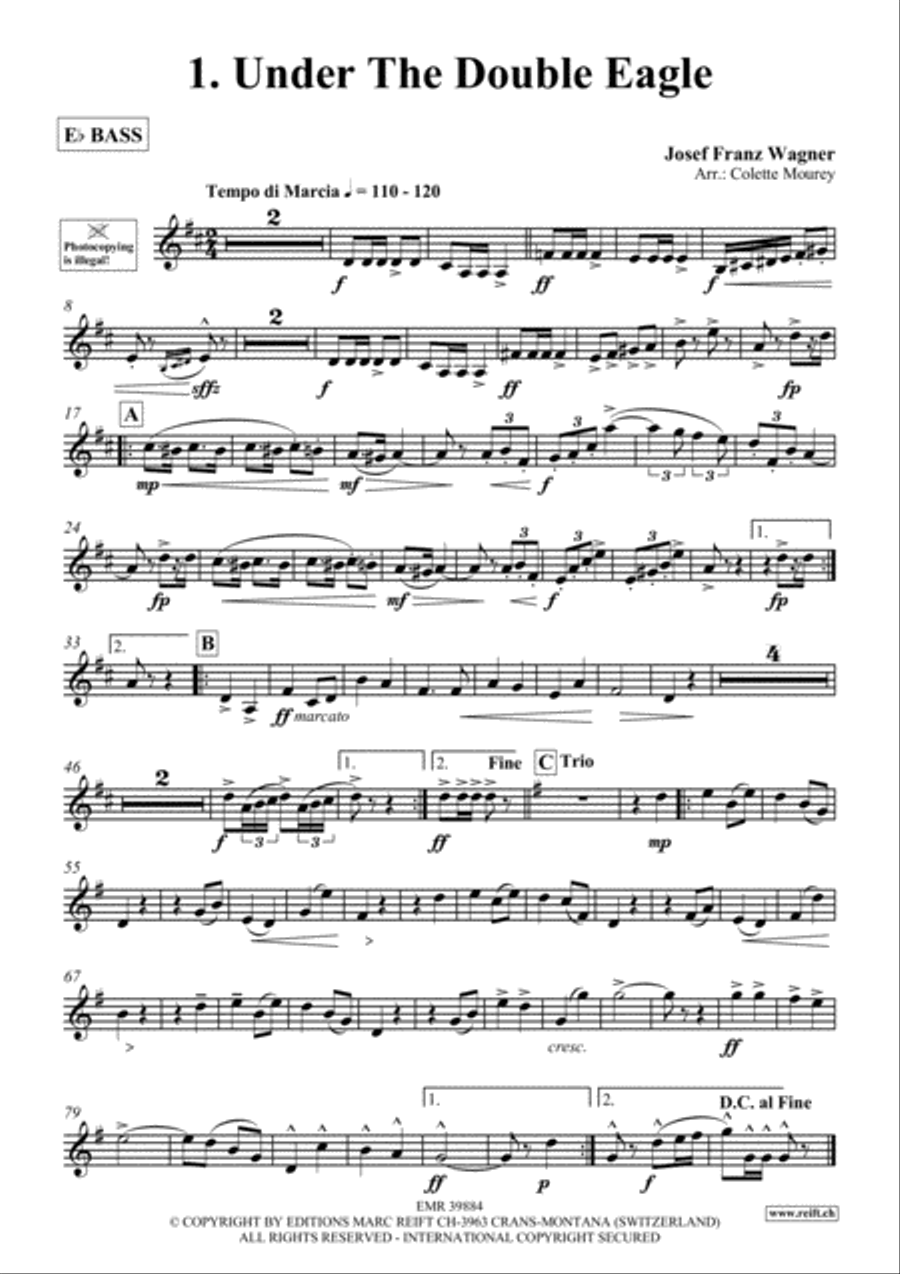 10 Greatest Famous Marches Piano Accompaniment scores gallery preview page 2