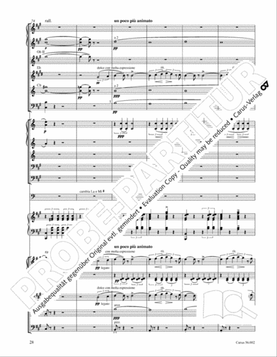 Edizione Nazionale delle Opere di Giacomo Puccini. II. Instrumental music; 1. Works for orchestra (vol. II/1) Score scores gallery preview page 75