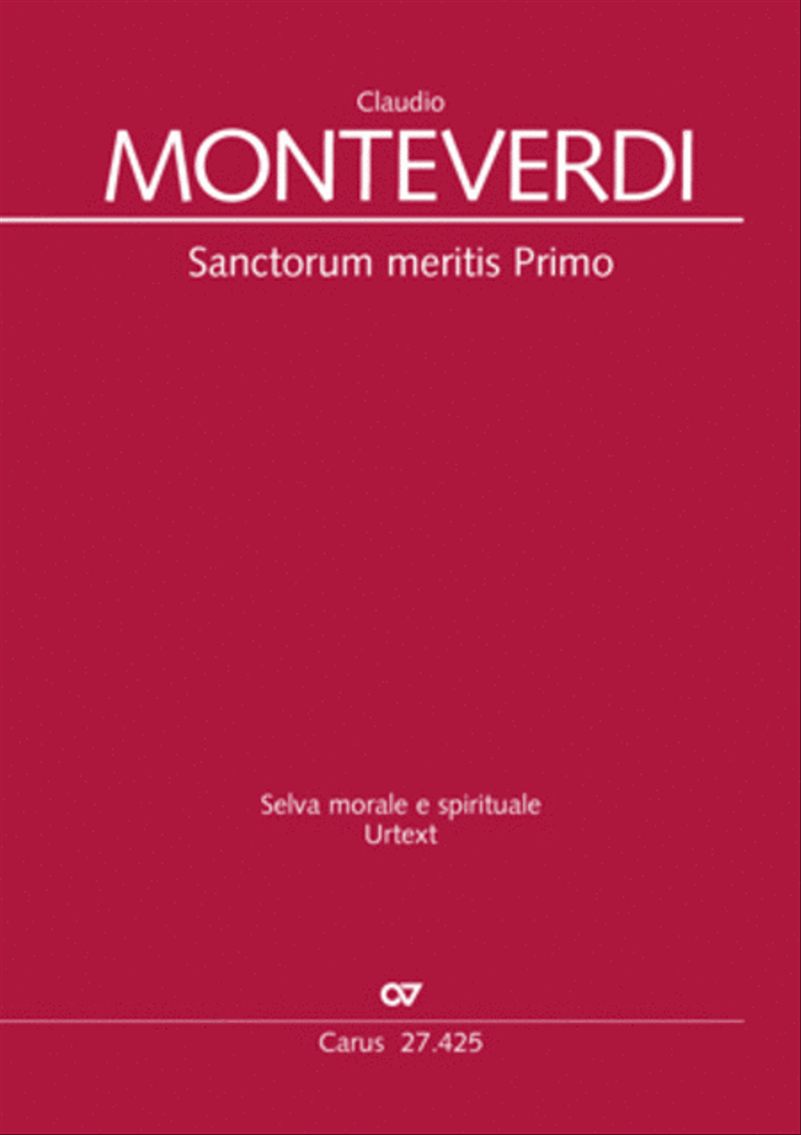 Sanctorum meritis Sanctorum meritis Violin scores gallery preview page 1