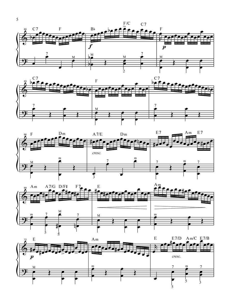 Moto Perpetuo (Perpetual Motion) Accordion scores gallery preview page 6