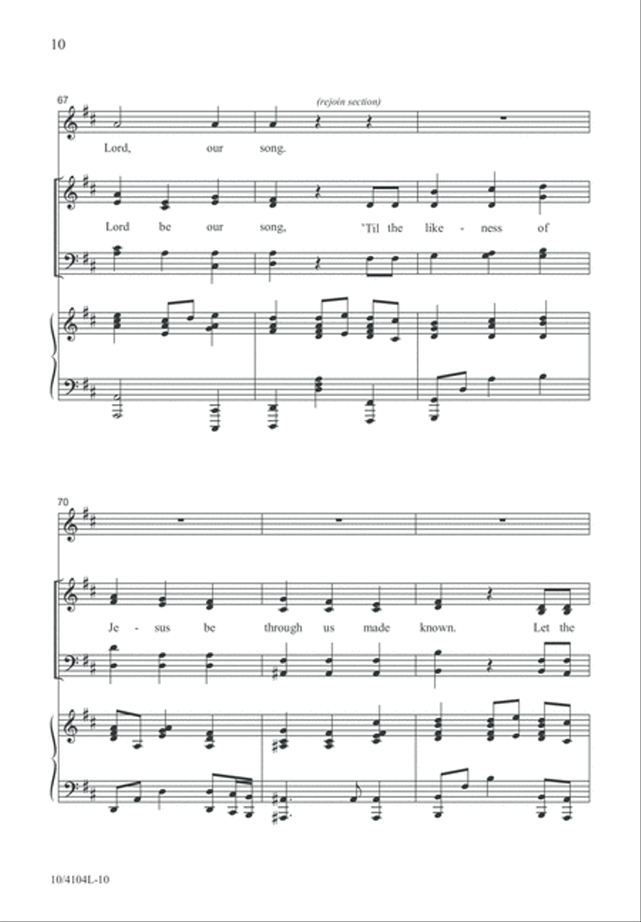 Let It Be Said of Us Let It Be Said of Us 4-Part scores gallery preview page 11