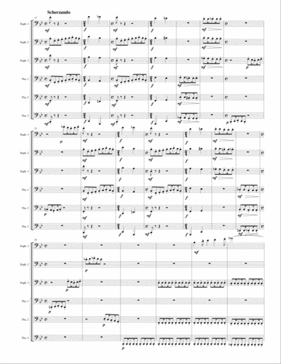 Festiva Brass Ensemble scores gallery preview page 2