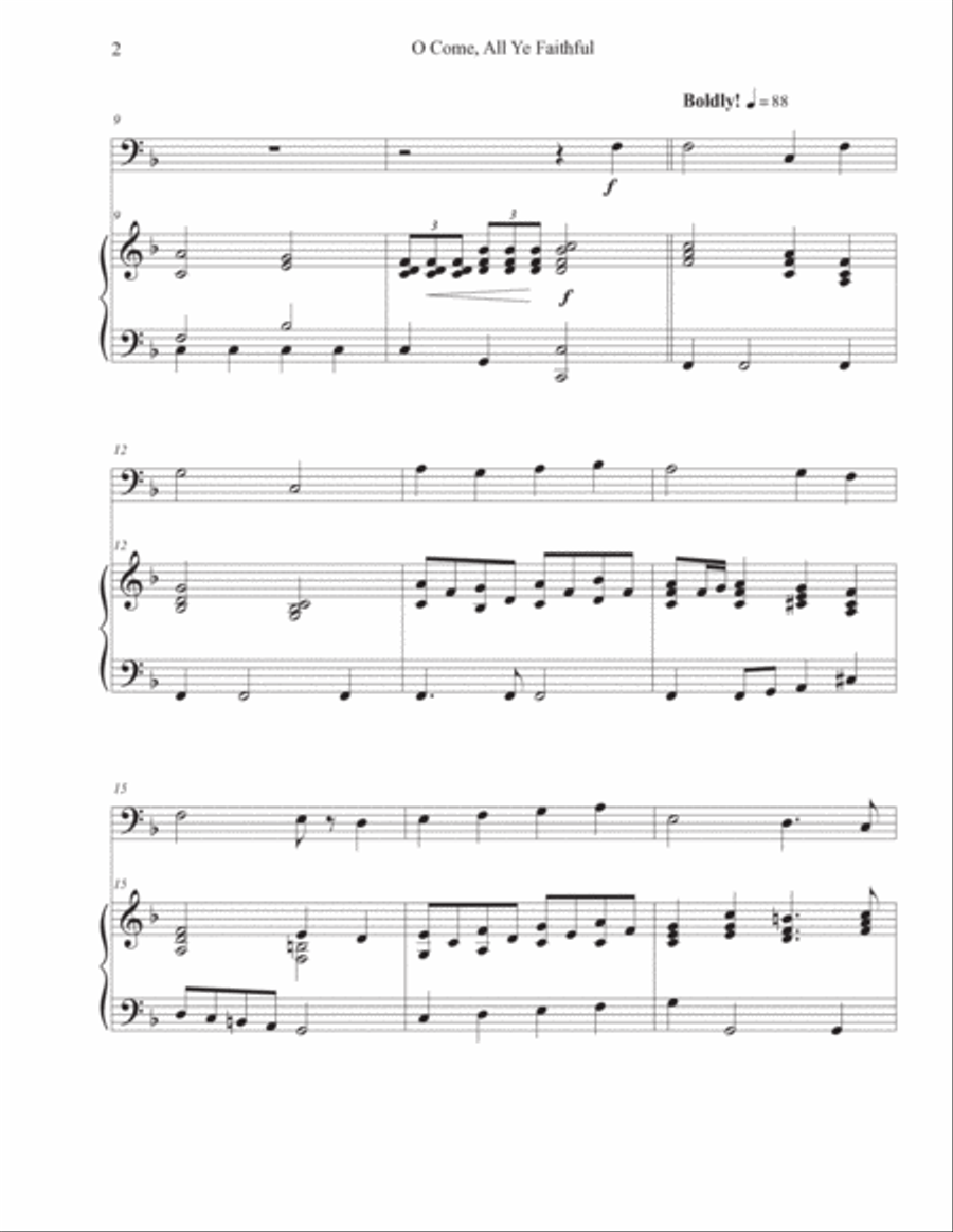 Christmas Cello (Volume 3) Piano scores gallery preview page 3