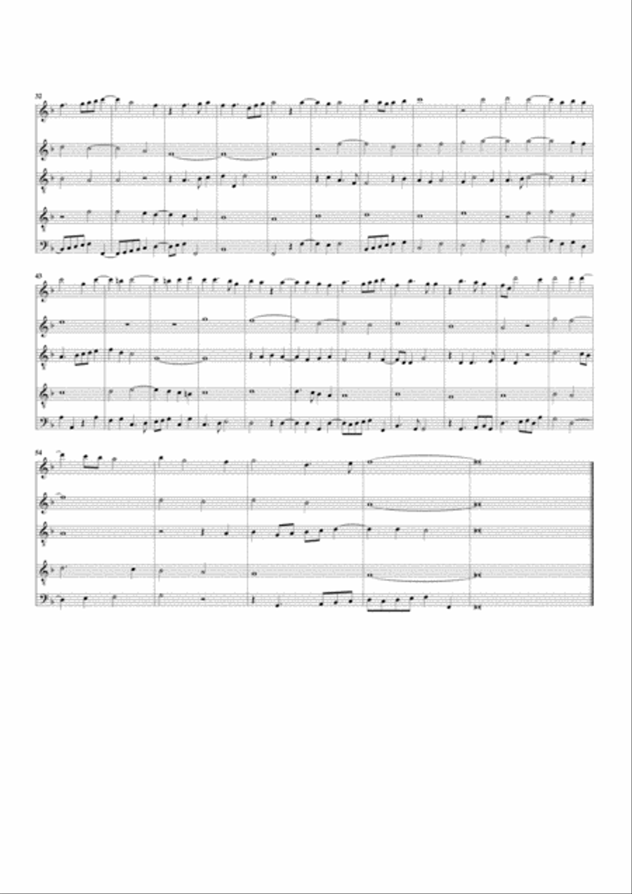 Fortuna - Ich stuend an einem Morgen Recorder scores gallery preview page 2