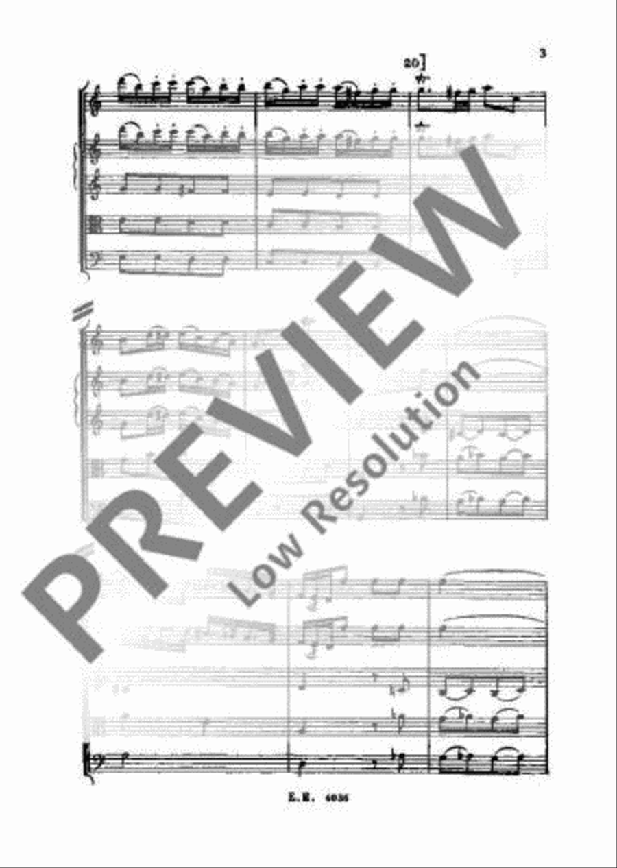 Concerto C major Orchestra scores gallery preview page 12