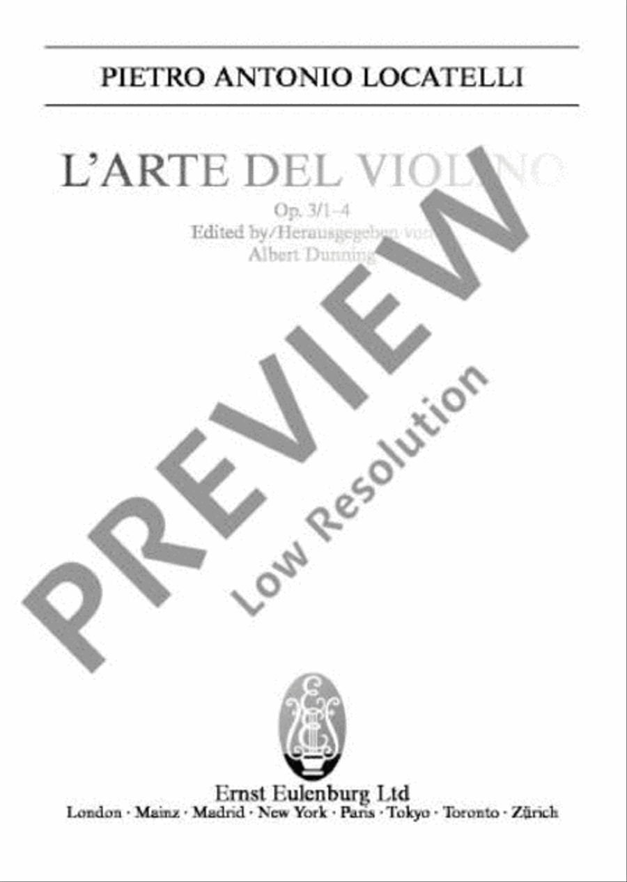 L'Arte del Violino L'Arte del Violino Orchestra scores gallery preview page 2