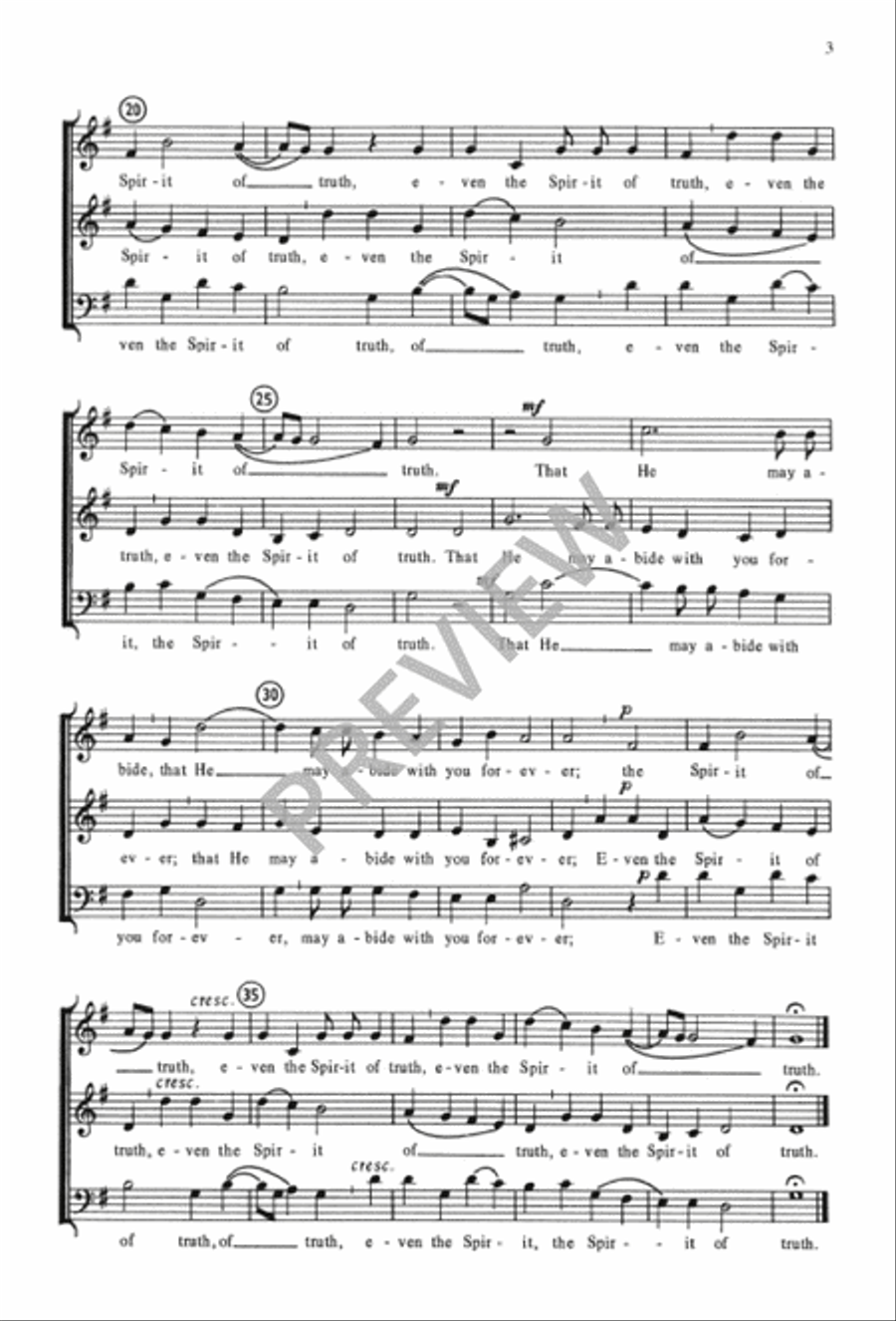 If Ye Love Me If Ye Love Me 3-Part scores gallery preview page 4
