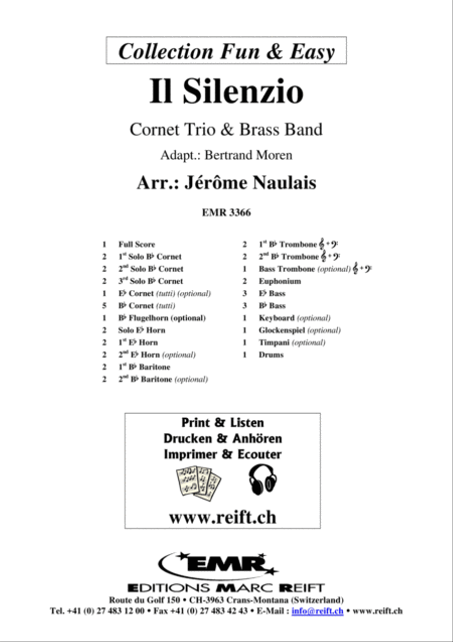 Il Silenzio Brass Band scores gallery preview page 2