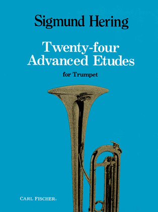 Book cover for Twenty-Four Advanced Etudes