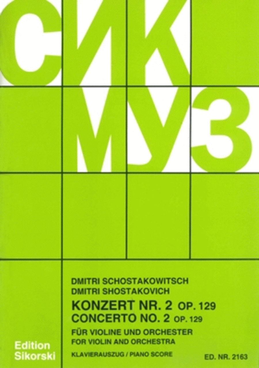Konzert No. 2, Op. 129 Konzert No. 2, Op. 129 Orchestra scores gallery preview page 1
