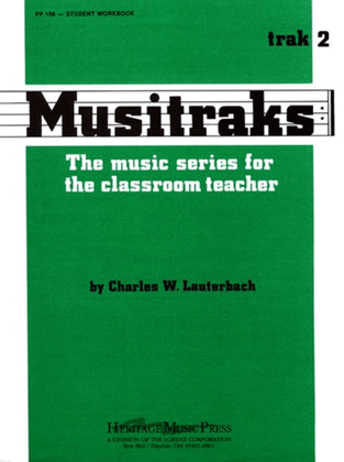 Book cover for Musitraks 2 - Student Workbook