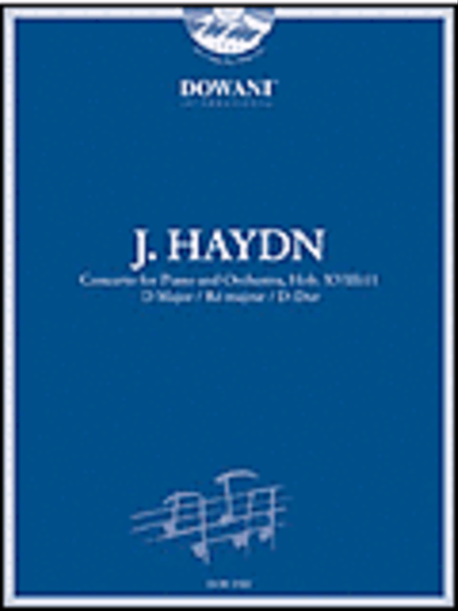 Haydn – Concerto for Piano and Orchestra Hob XVIII:11 in D Major Piano Solo scores gallery preview page 1