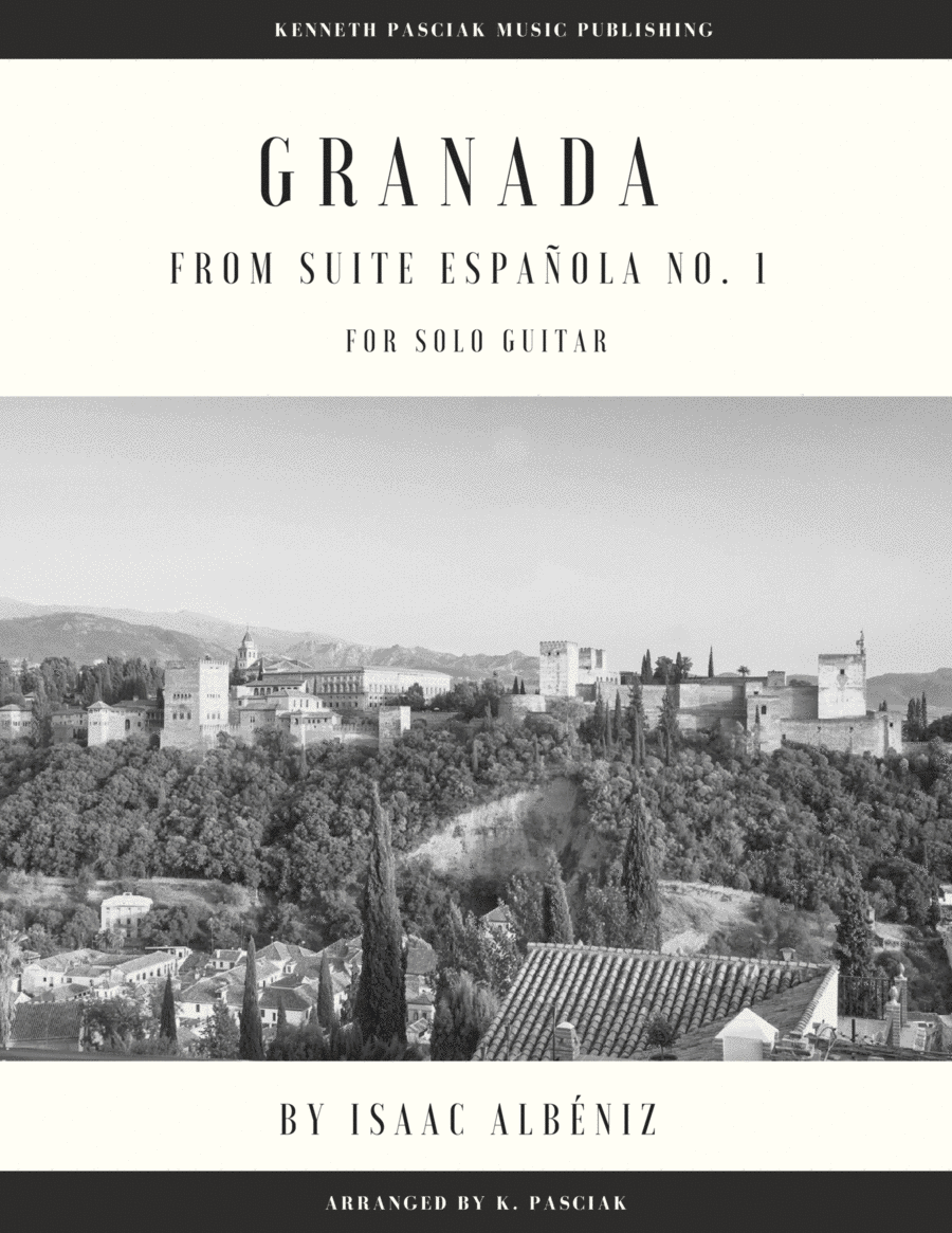 Granada (from Suite Espanola No. 1) (for Solo Guitar) image number null