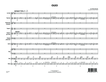 Oleo - Conductor Score (Full Score) image number null
