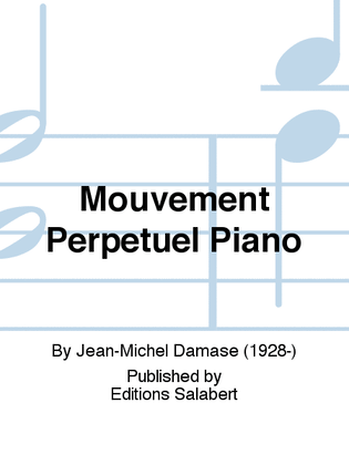Mouvement Perpetuel Piano