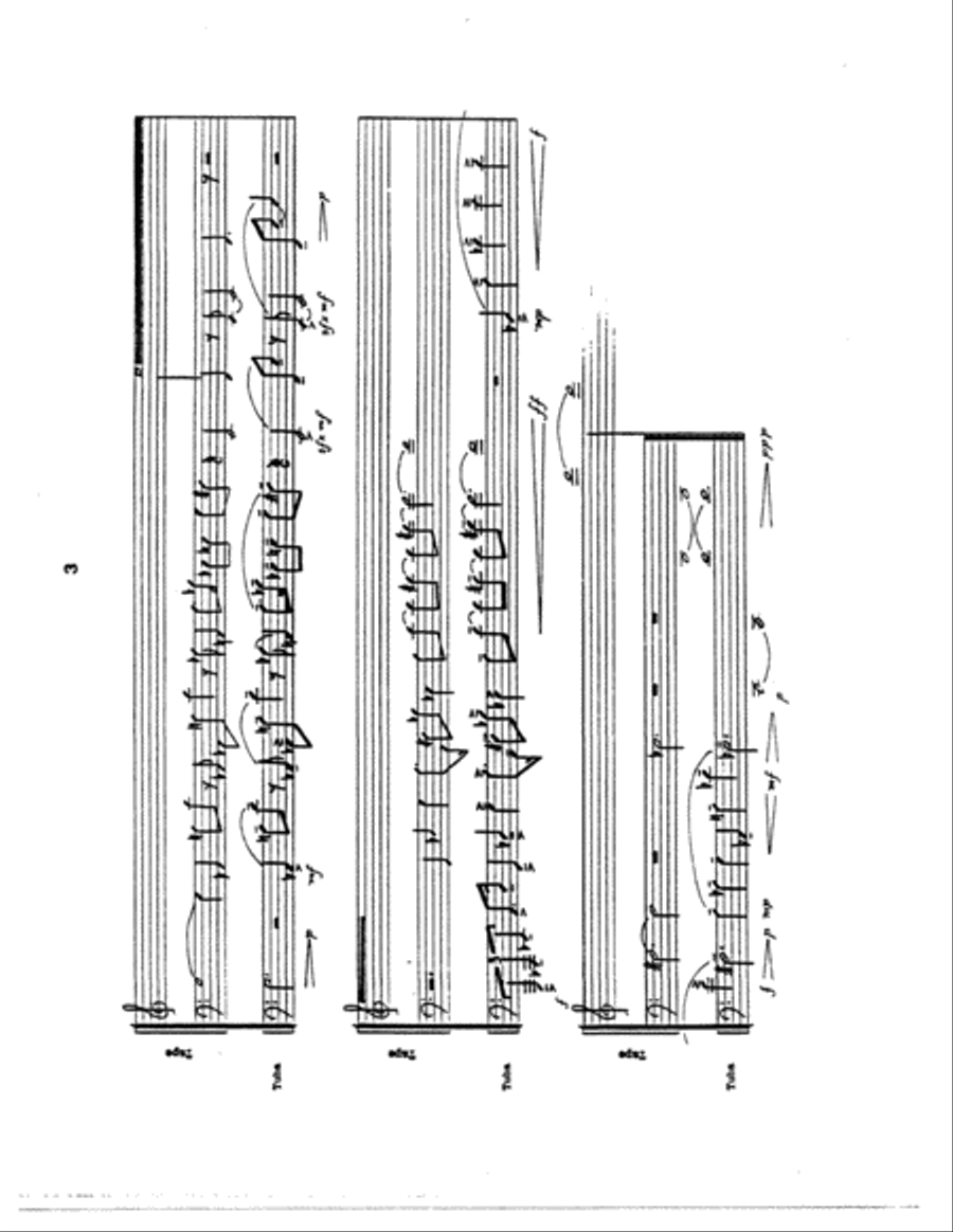 Three for One Tuba scores gallery preview page 6