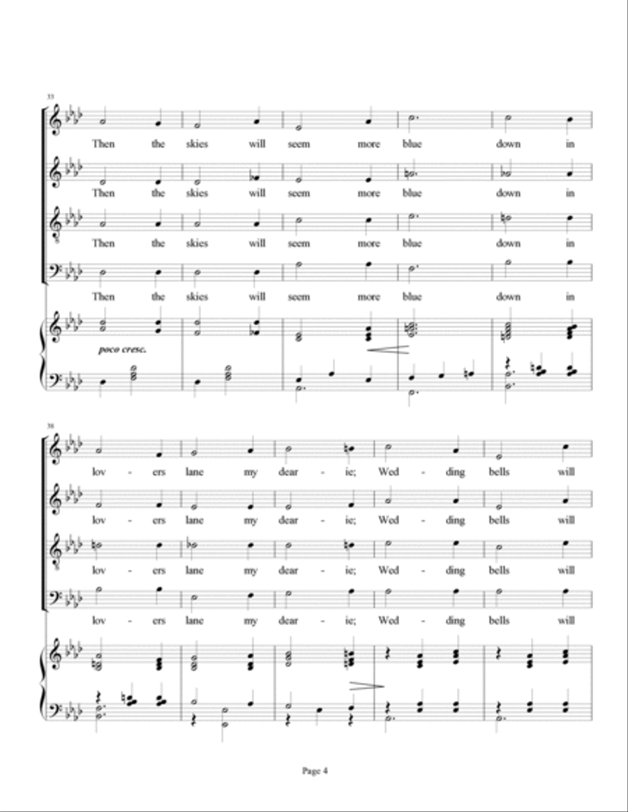 Till We Meet Again (1918) 4-Part scores gallery preview page 4