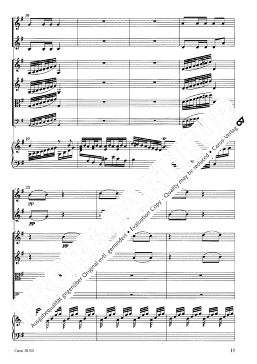 The love God bears us (Die Liebe Gottes ist ausgegossen) 4-Part scores gallery preview page 15
