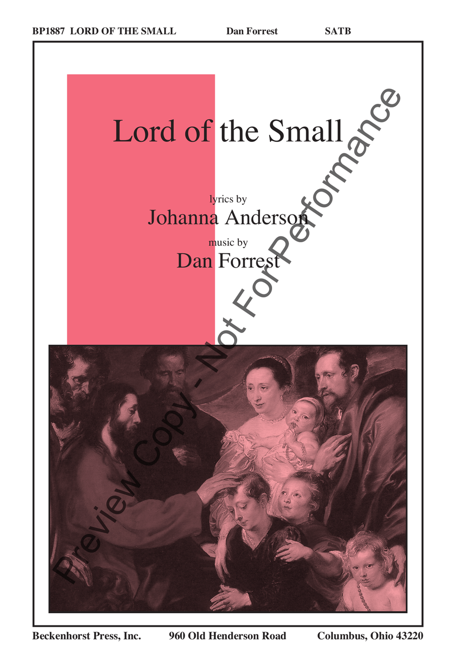 Lord of the Small - SATB 4-Part scores gallery preview page 2