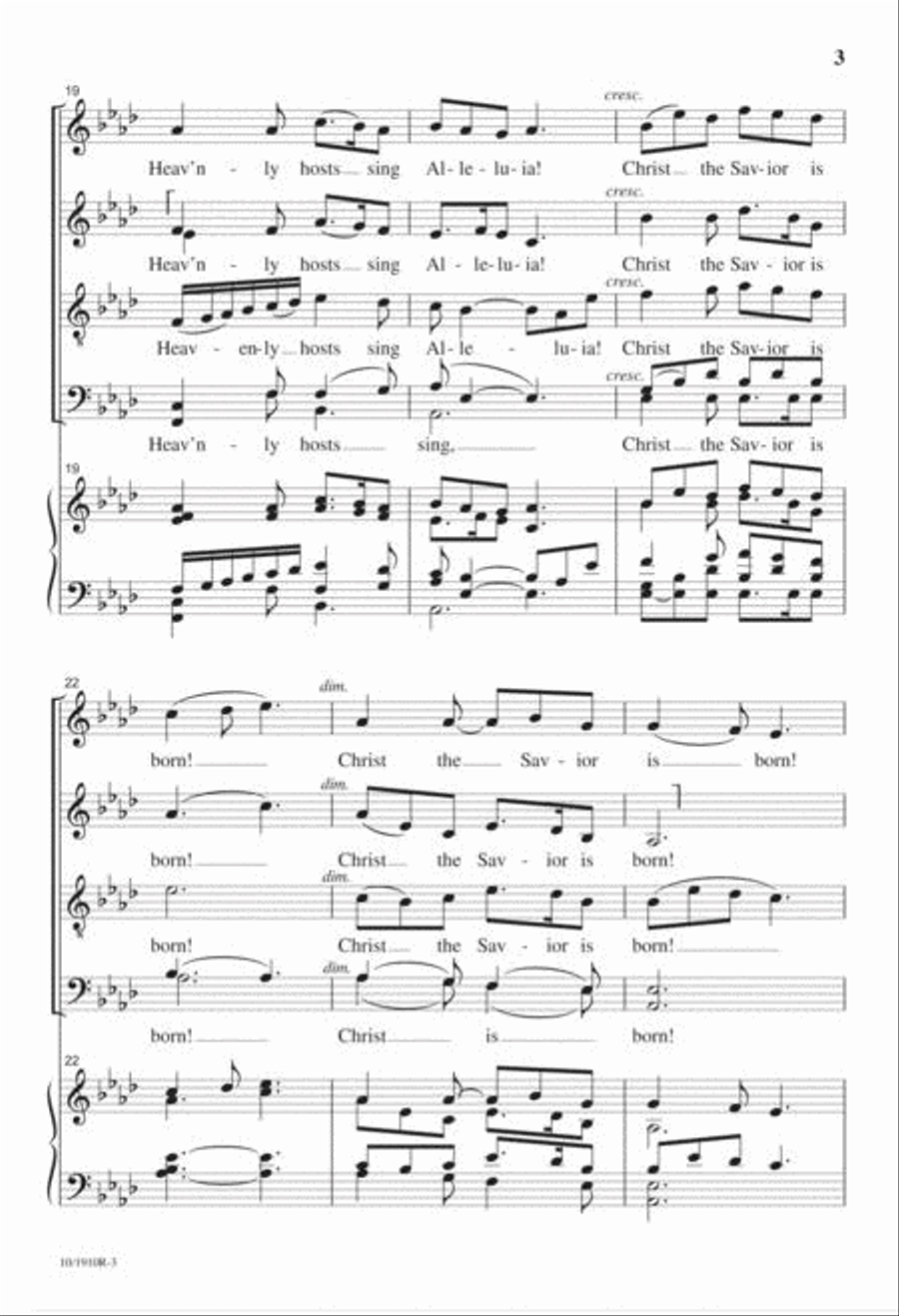 Silent Night Silent Night Divisi scores gallery preview page 3