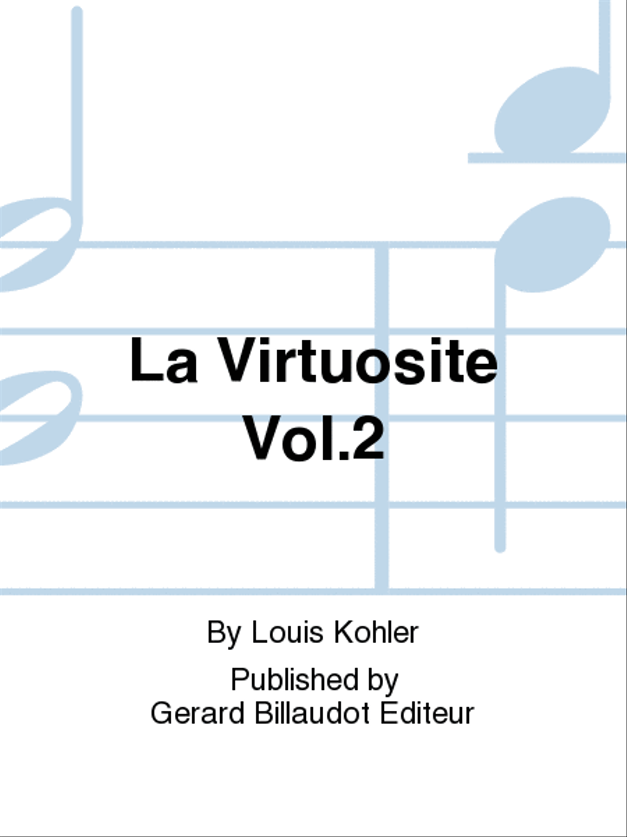 La Virtuosite Vol. 2 A Cappella scores gallery preview page 1