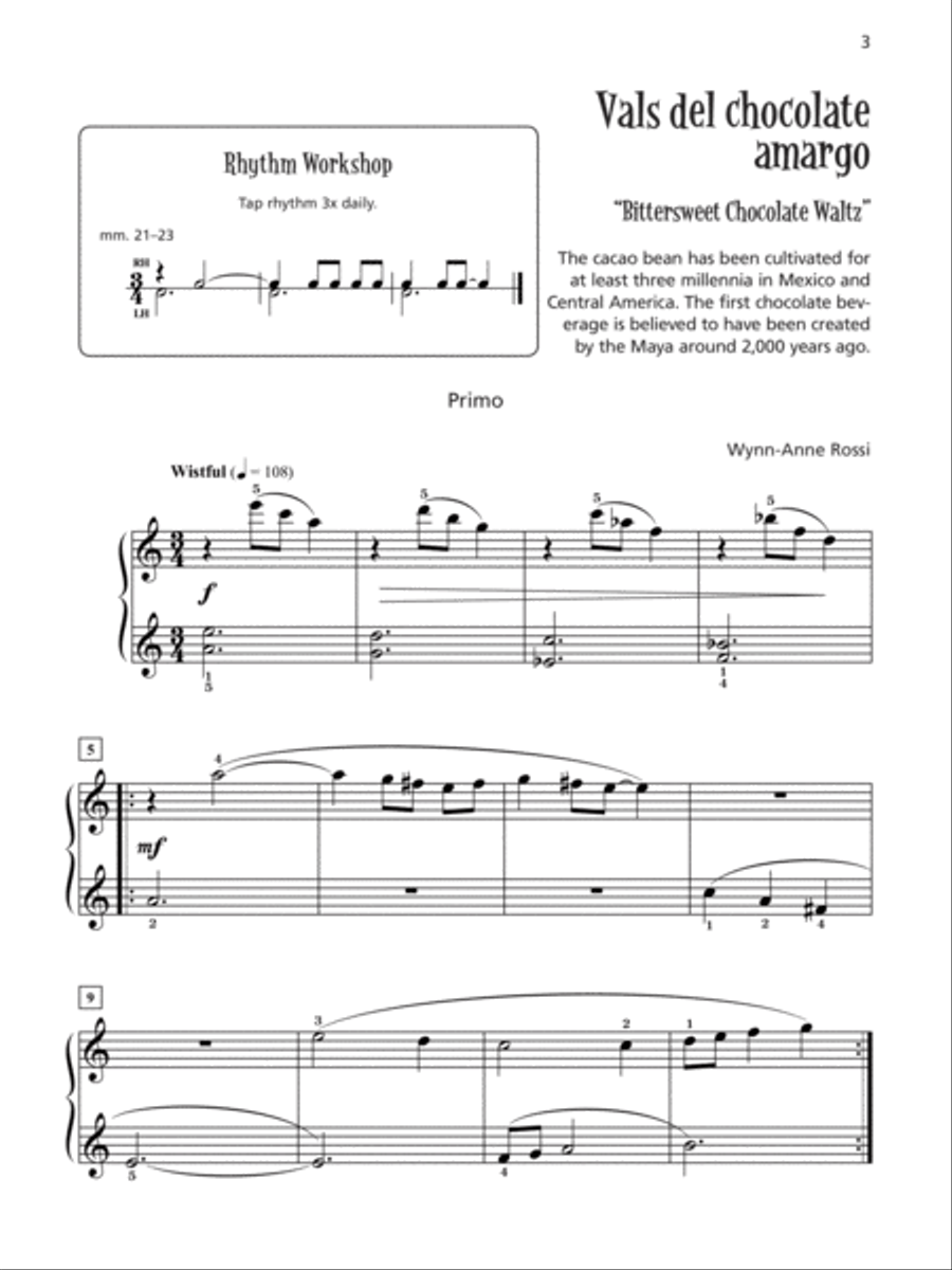 Música Latina para dos 1 & 2 (Value Pack) Easy Piano scores gallery preview page 7