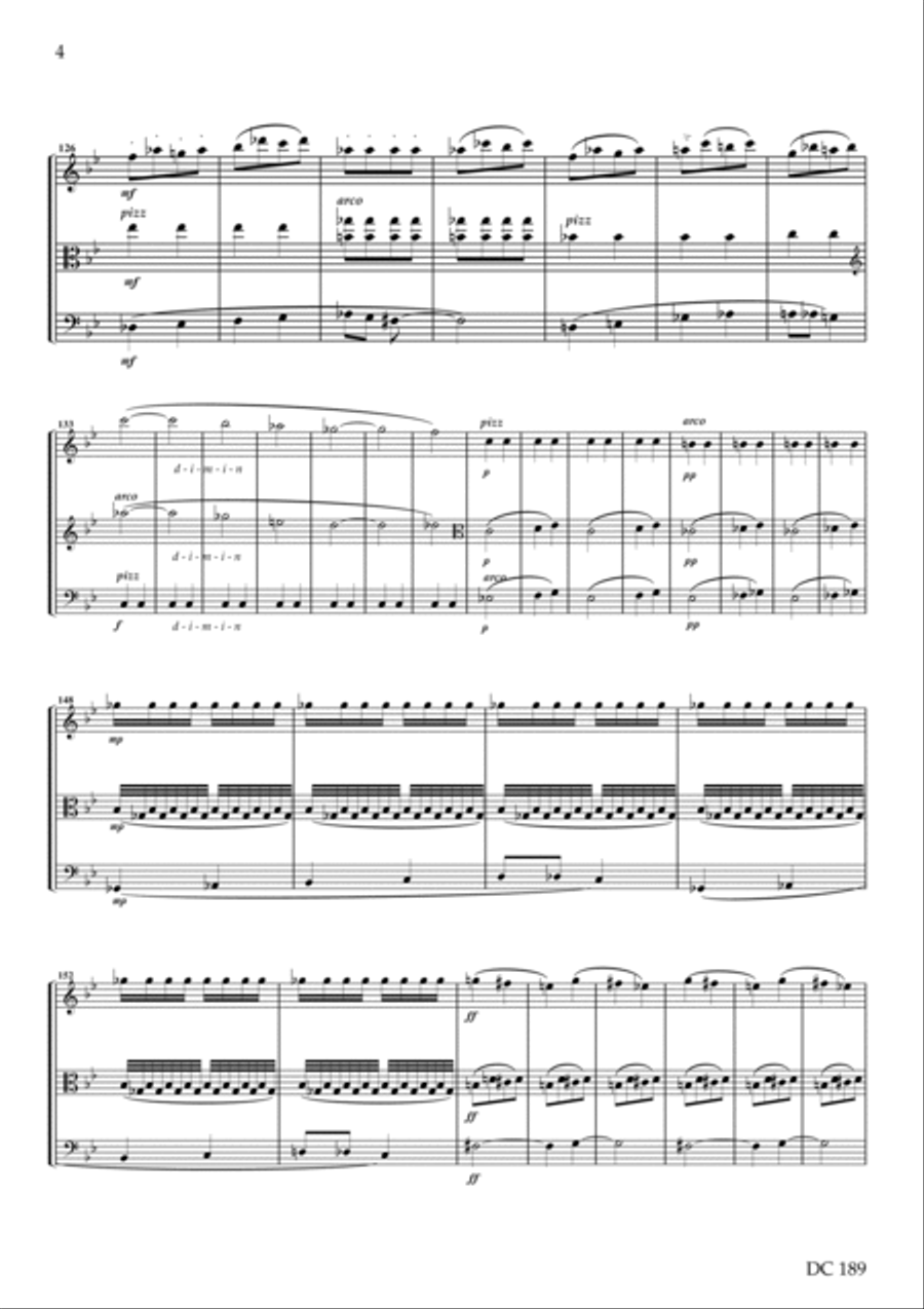 Two Movements for String Trio String Trio scores gallery preview page 4