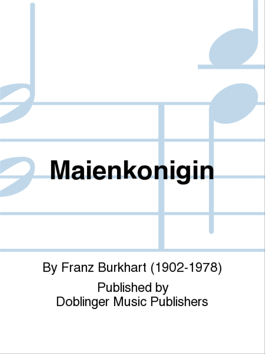 Maienkonigin Maienkonigin 4-Part scores gallery preview page 1