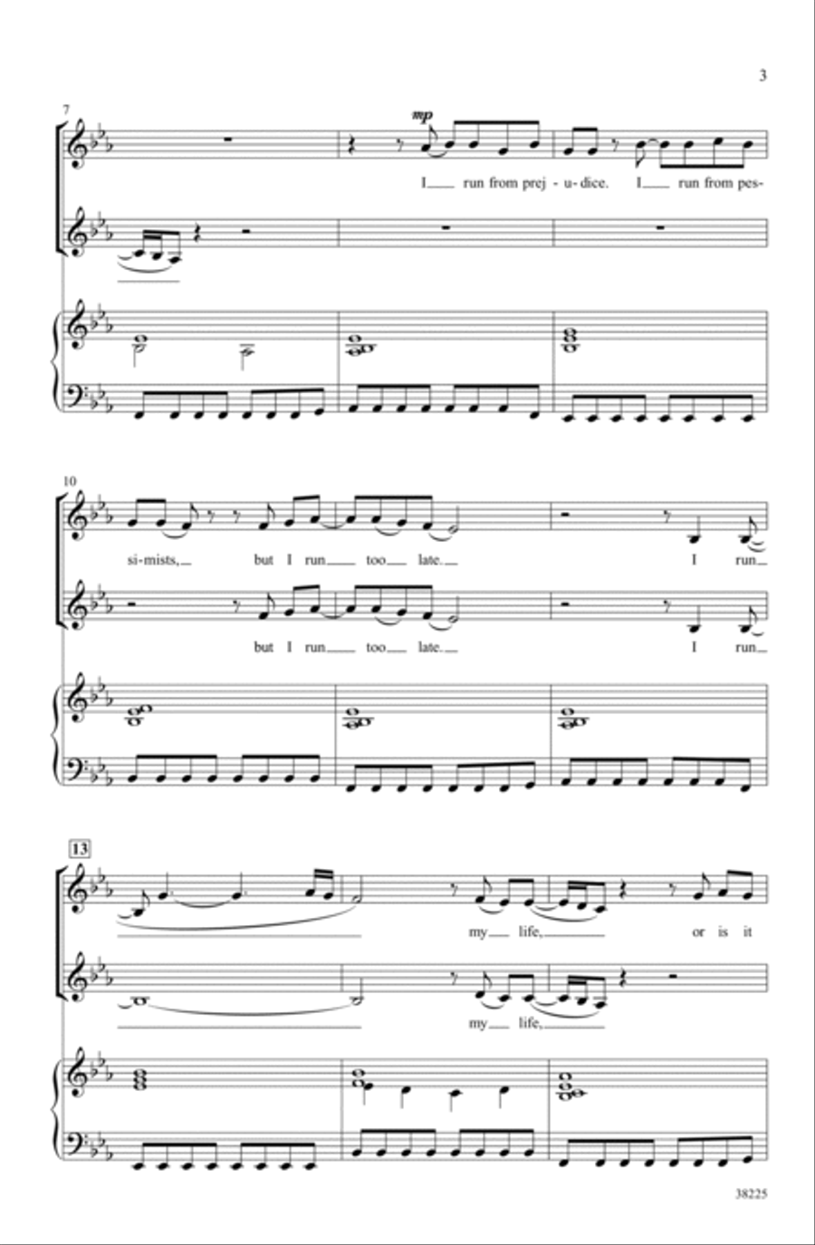 I Run to You: The Hits of Lady Antebellum Choir scores gallery preview page 2