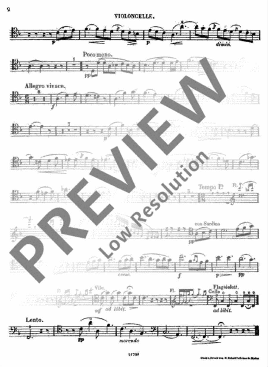 Souvenir du Rigi Flute scores gallery preview page 15