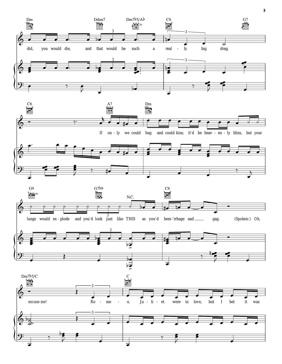 Poisonous Love Poisonous Love Guitar scores gallery preview page 3
