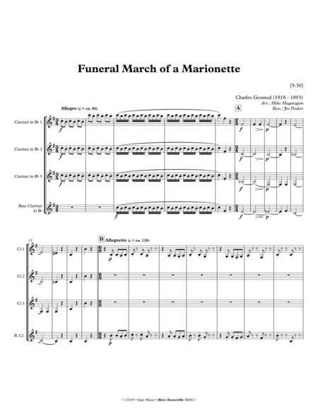 Funeral March Of A Marionette - Charles Gounod image number null