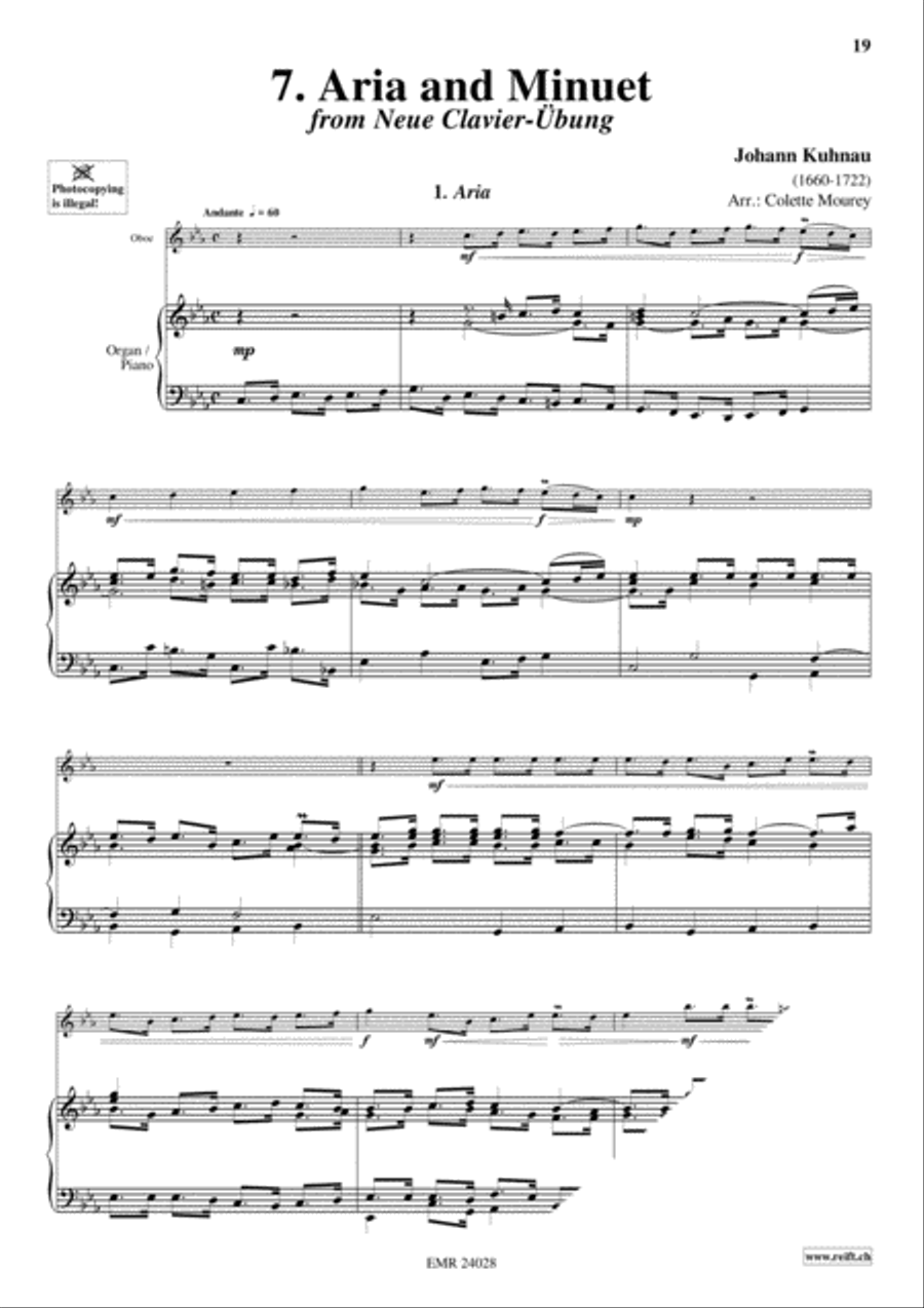 40 Greatest Baroque Hits Volume 1 Organ scores gallery preview page 9