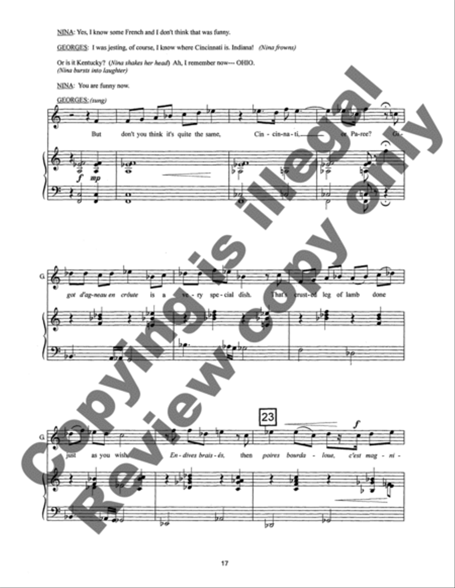 A Friend of Napoleon 4-Part scores gallery preview page 15
