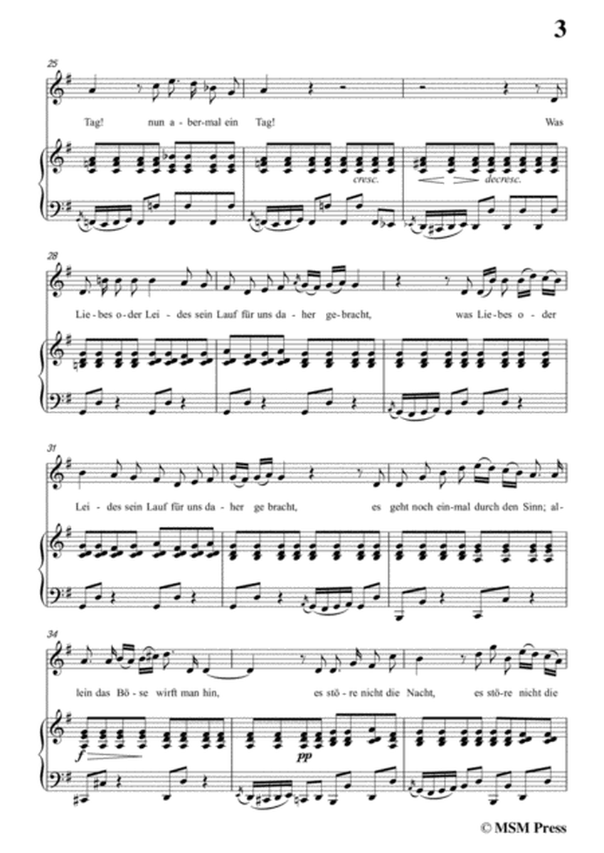 Schubert-Der Einsame,Op.41,in G Major,for Voice&Piano image number null