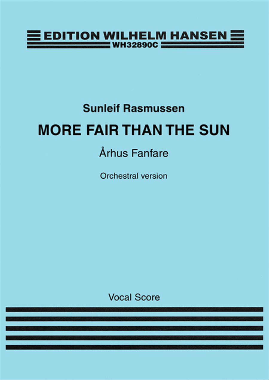 More Fair Than the Sun: Arhus Fanfare 4-Part scores gallery preview page 1