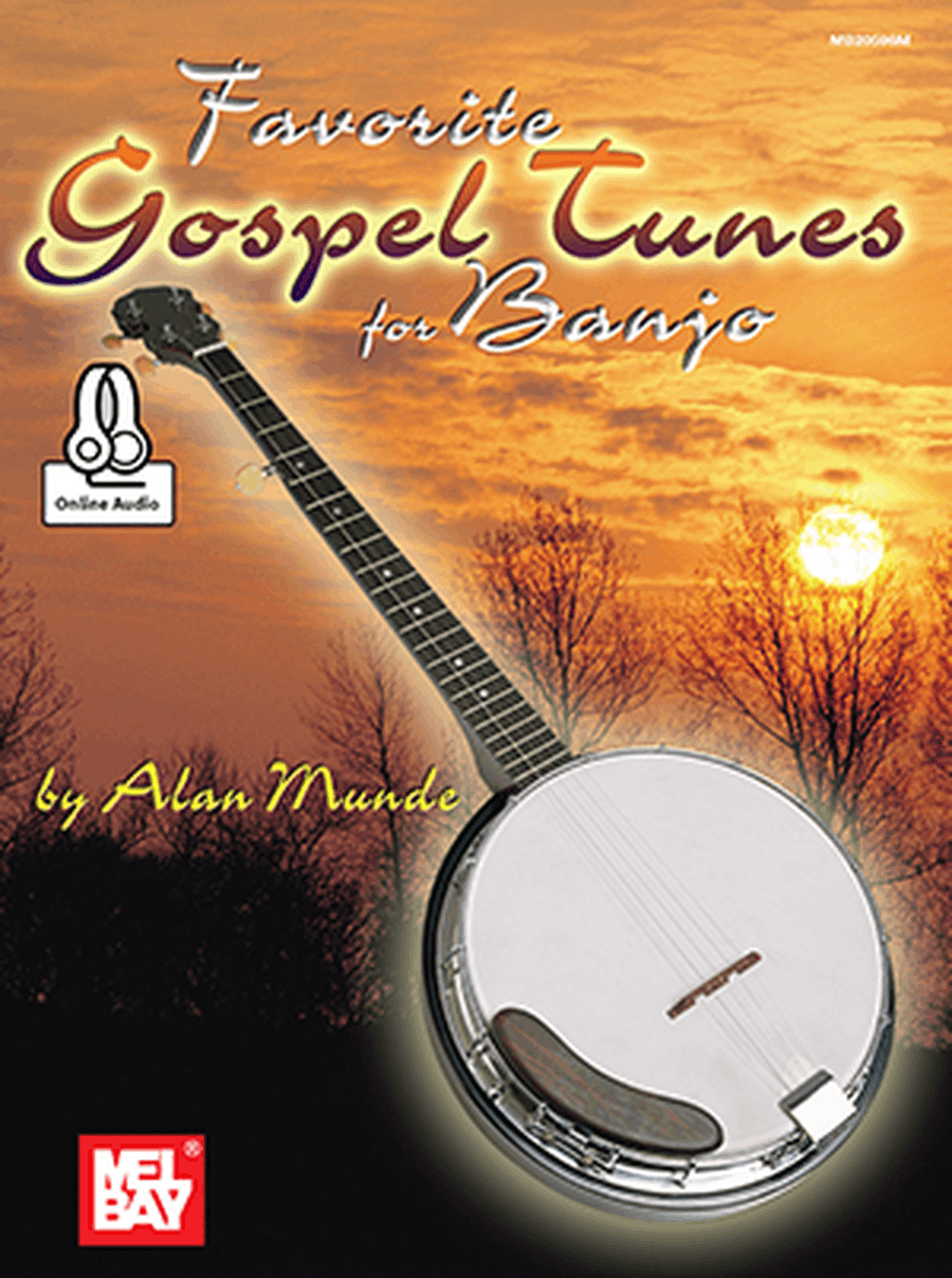 Favorite Gospel Tunes for Banjo 5-String Banjo scores gallery preview page 1