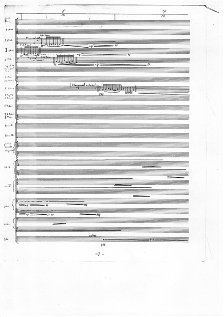 Peripeteia Full Orchestra scores gallery preview page 5