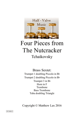 Book cover for Four Pieces From The Nutcracker (Brass Septet)