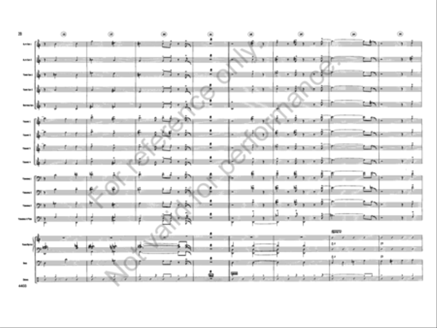 Speed Trap Speed Trap Jazz Ensemble scores gallery preview page 19