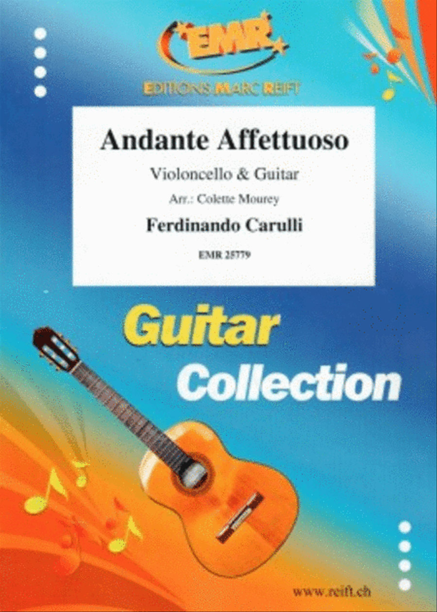Andante Affettuoso Andante Affettuoso Cello scores gallery preview page 1